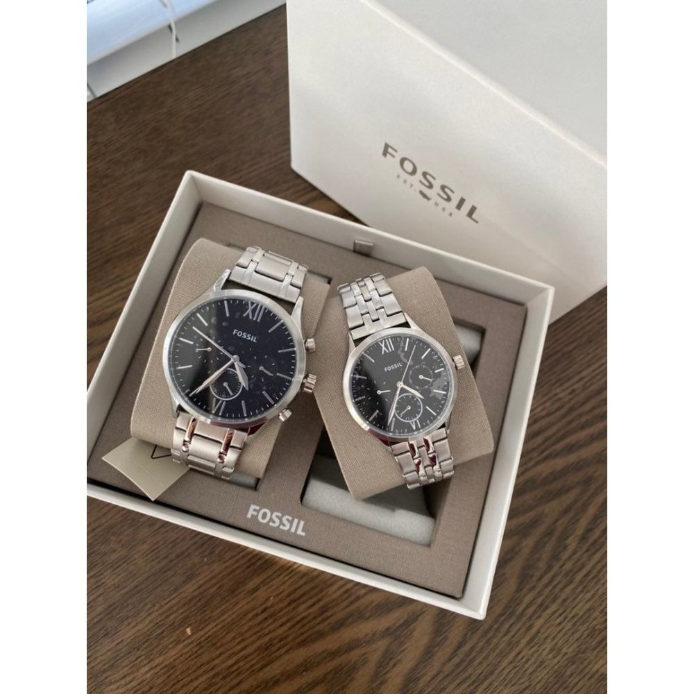 Fossil Couple Watches Gift Set